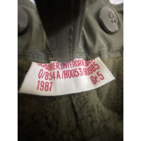 Scharrer Untergriesbach Men Military Green German Snow Pants GR5 Vintage 1987 - Picture 4 of 10